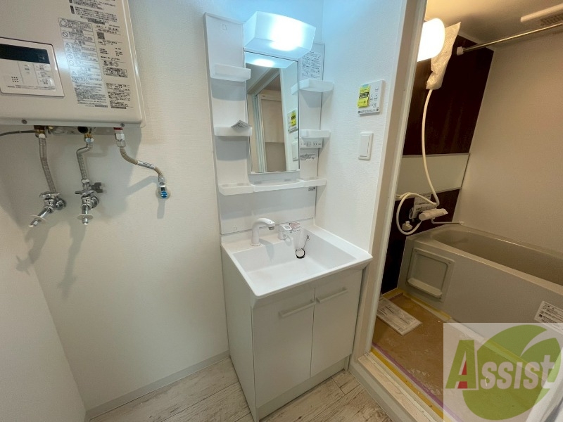 洗面設備　シャンプードレッサーで身支度もラクラクです！