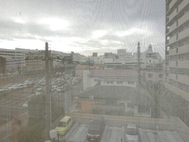 眺望　バルコニーからの眺め　改装中