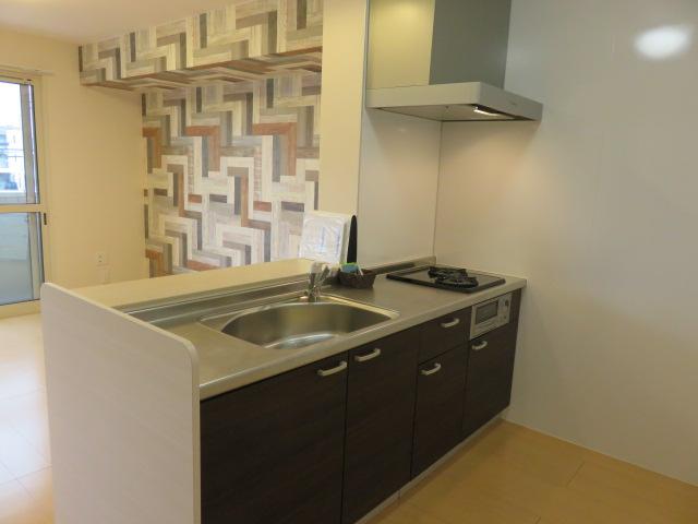 キッチン　コンロ付きのキッチンです