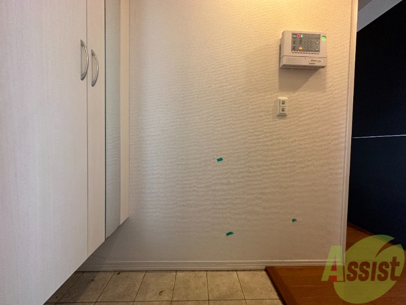 玄関　玄関でございます。毎日の出入りはこちらから。