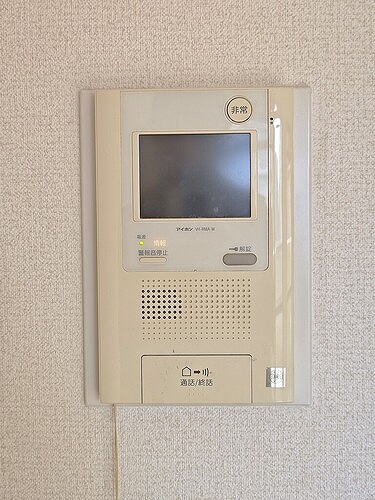 セキュリティ　TVモニター付きインターホン