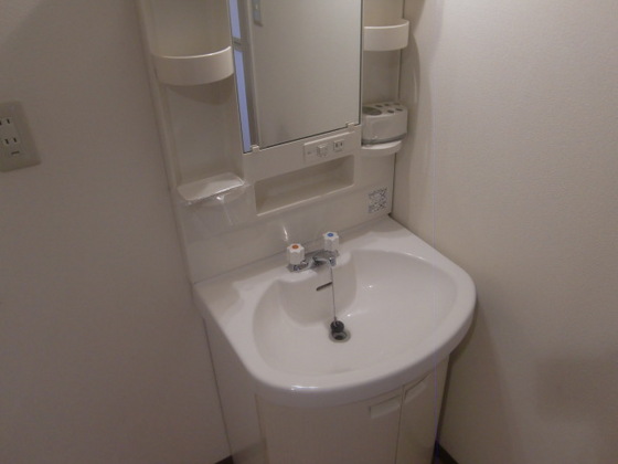 洗面設備　※他号室の写真です。