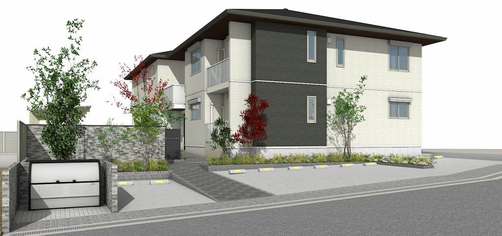 建物外観　完成予想図