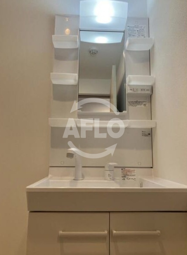 洗面設備　Alivis新町　洗面所