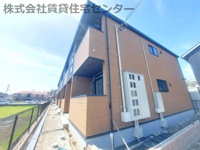 建物外観　建築中