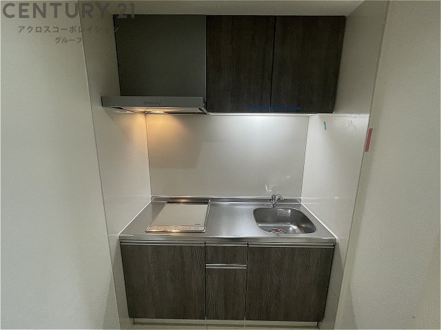 キッチン　火を使わず安心のIH２口コンロ付きのシステムキッチンです♪