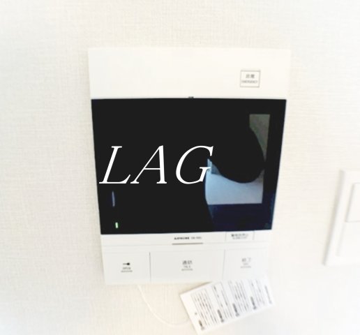 セキュリティ　モニター付きインターホンです。