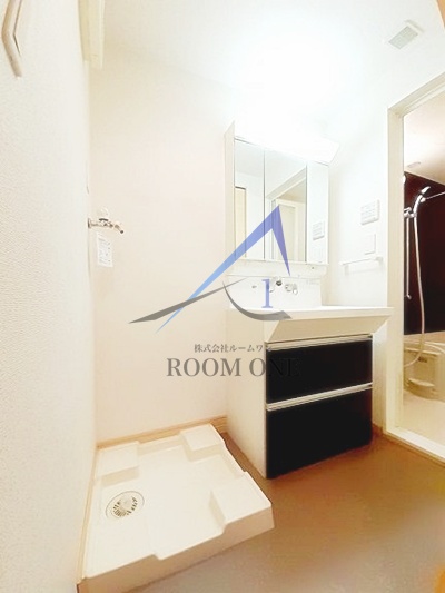 洗面設備　洗面台です。