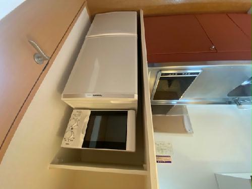 その他　電子レンジと冷蔵庫です。