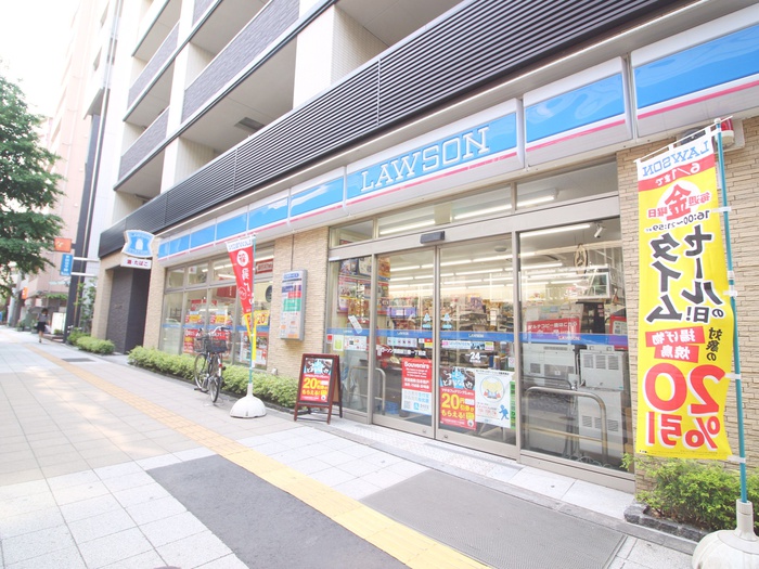 コンビニ　ローソン世田谷三宿一丁目店（コンビニ）まで424m