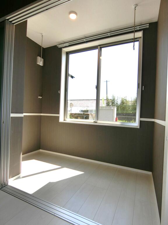 バルコニー　同型物件の写真です。