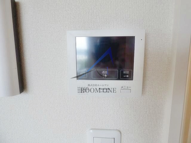 セキュリティ　モニター付きインターホンです。