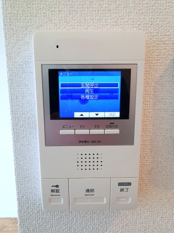 セキュリティ　安心のTVドアホン