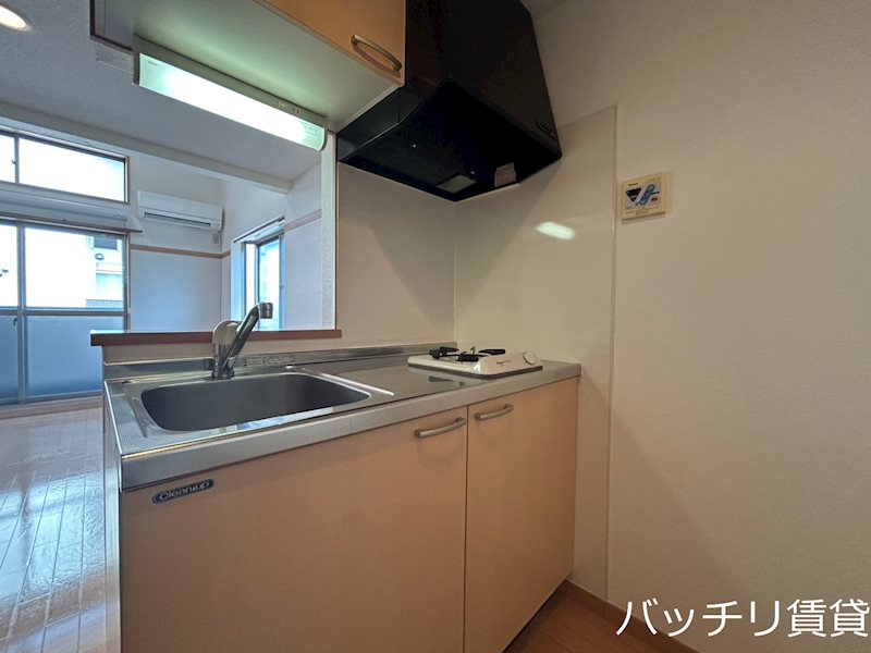 キッチン　画像は別号室の為、現況優先