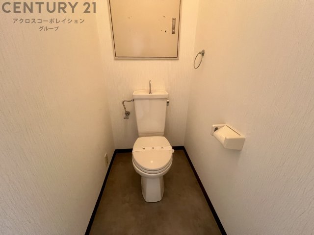 トイレ　ゆったりとした空間のトイレです