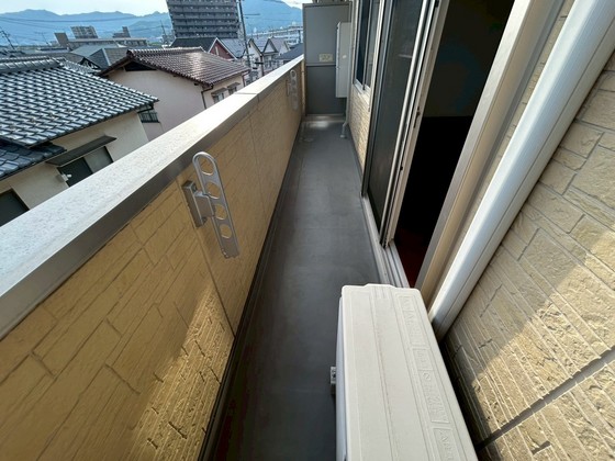 バルコニー　※別部屋の写真です