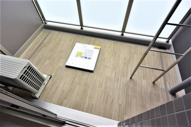 バルコニー　開放的で明るい空間を演出してくれるバルコニーです