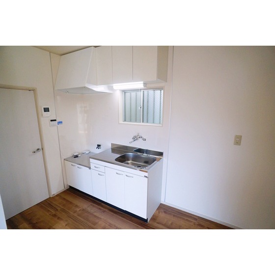 キッチン　ガスコンロ設置可能キッチン