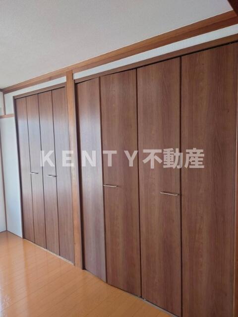 収納　十分な収納スペースがあります