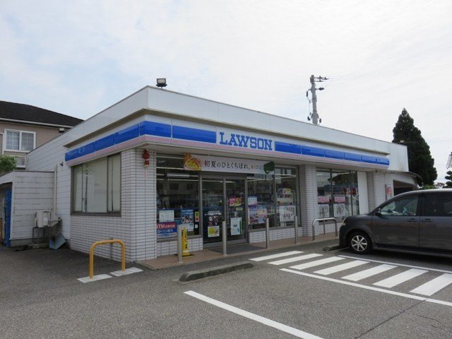 コンビニ　ローソン 砺波インター西店（コンビニ）まで371m