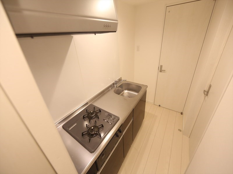 キッチン　システムキッチン（ガス2口コンロ付）　同仕様写真