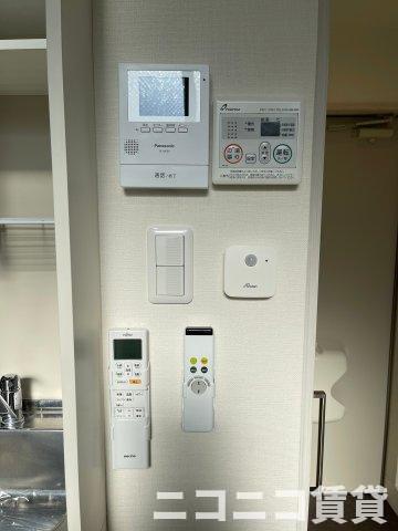 セキュリティ　別号室イメージの為、現状を優先致します。