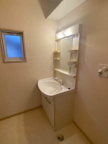 洗面設備　ゆとりの洗面室、シャンプードレッサー！