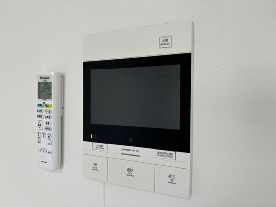 セキュリティ　※別部屋の写真です