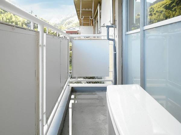 バルコニー　ビレッジハウスの同一物件・同一タイプの間取りの写真です