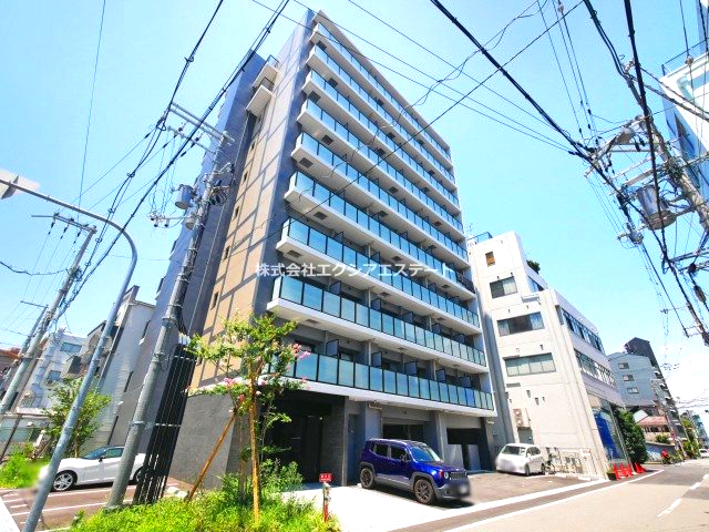 建物外観　ペット飼育可能なオートロック・エレベーター付きマンション