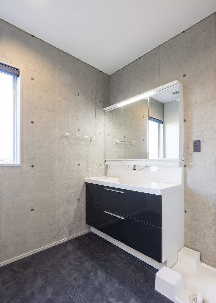 洗面設備　☆新築デザイナーズマンション/敷金礼金ゼロ/2LDKファミリ