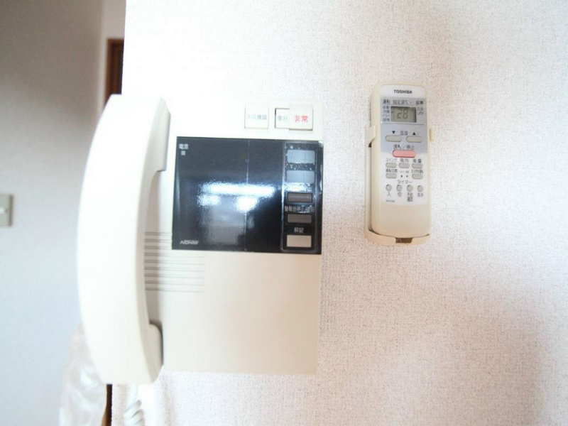 セキュリティ　ＴＶモニター付インターホン完備