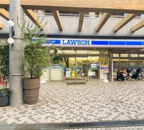 コンビニ　ローソン 佃二丁目店（コンビニ）まで215m