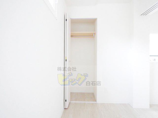 収納　クローゼット完備です♪