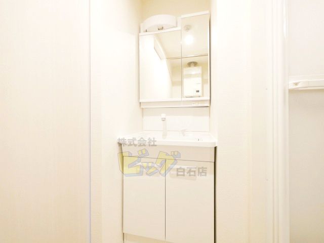 洗面設備　シャンプードレッサー完備です♪