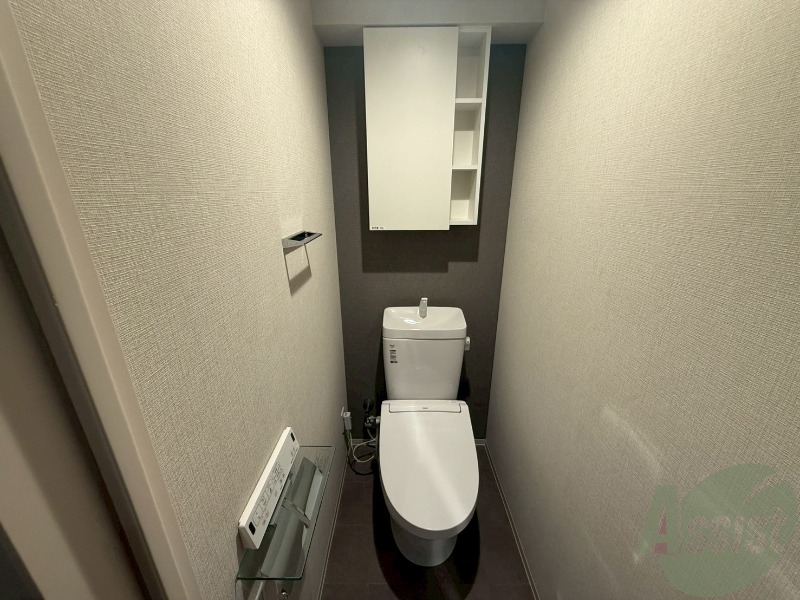 トイレ　トイレはウォシュレット付きです。シャワートイレは嬉しいですね