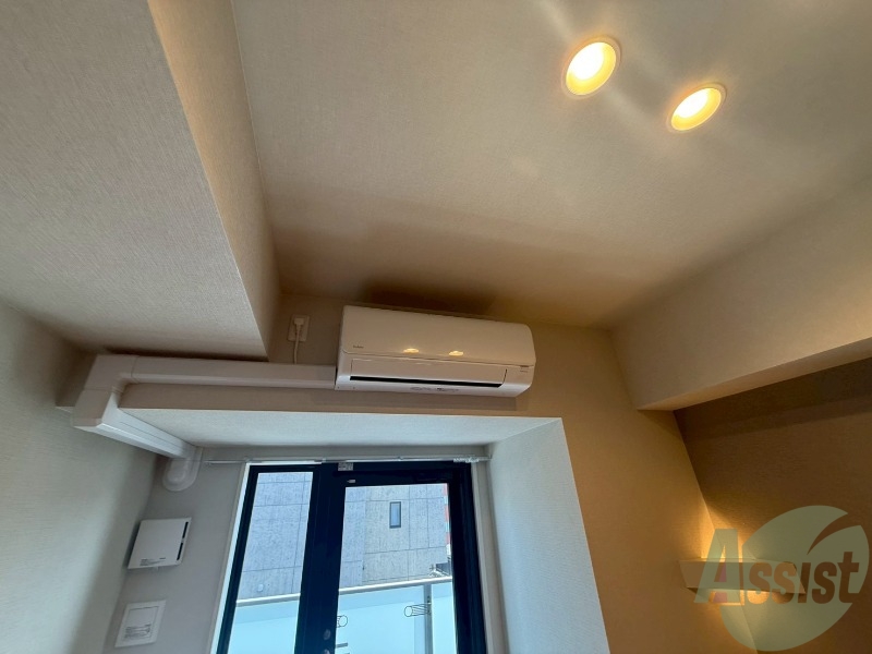 その他設備　エアコンも設置されております。来客確認はコチラからどうぞ。