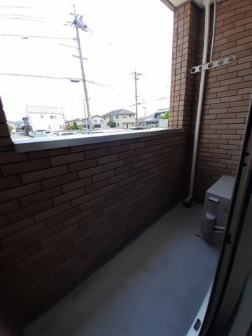 バルコニー　広々としたバルコニーです