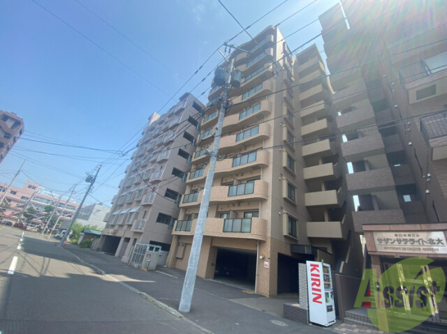 建物外観　札幌市北区北１８条西「さくらハイツ２」