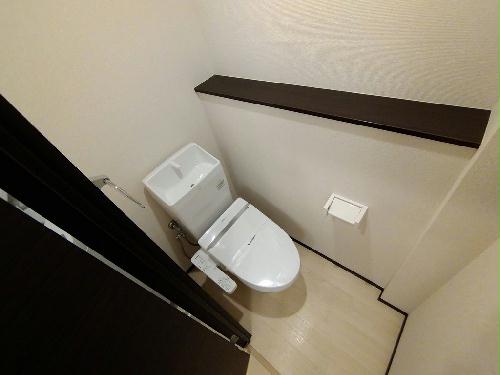 トイレ　温水洗浄便座設置