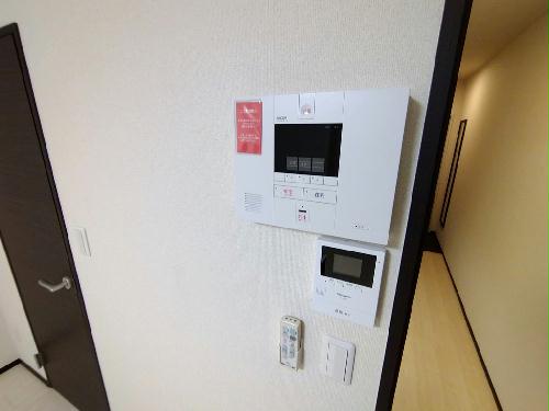 セキュリティ　モニターホン標準設置♪