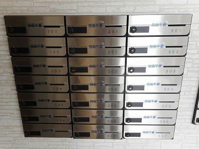 その他共有部分　集合ポスト　ダイヤル錠付き