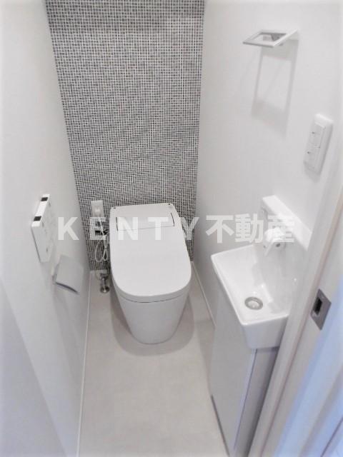 トイレ　ゆったりとした空間のトイレです