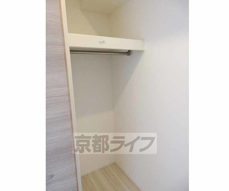 収納　ウォークインクローゼットです・