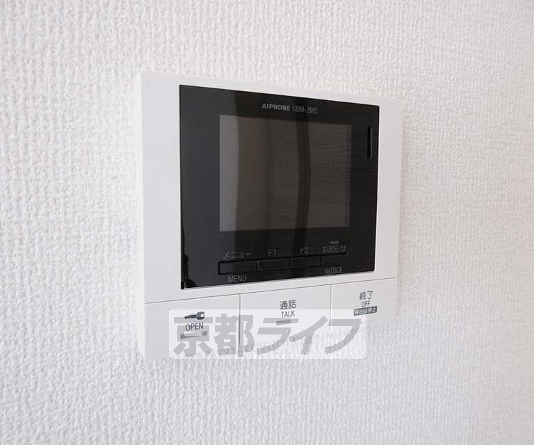 セキュリティ　モニター付きインターホン・