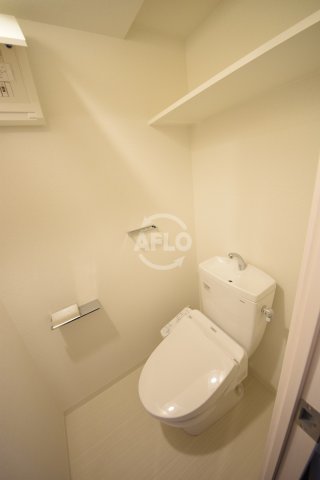 トイレ　RISING Maison 本町橋　トイレ付き