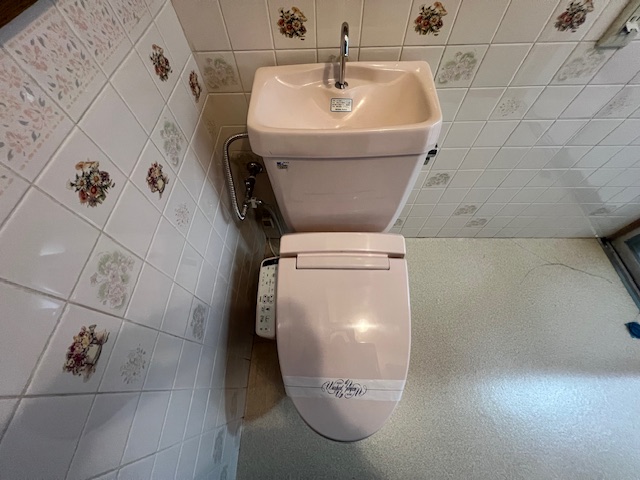 江波西戸建のトイレ写真