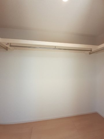 収納　大きなスペースがあり、収納には困りません