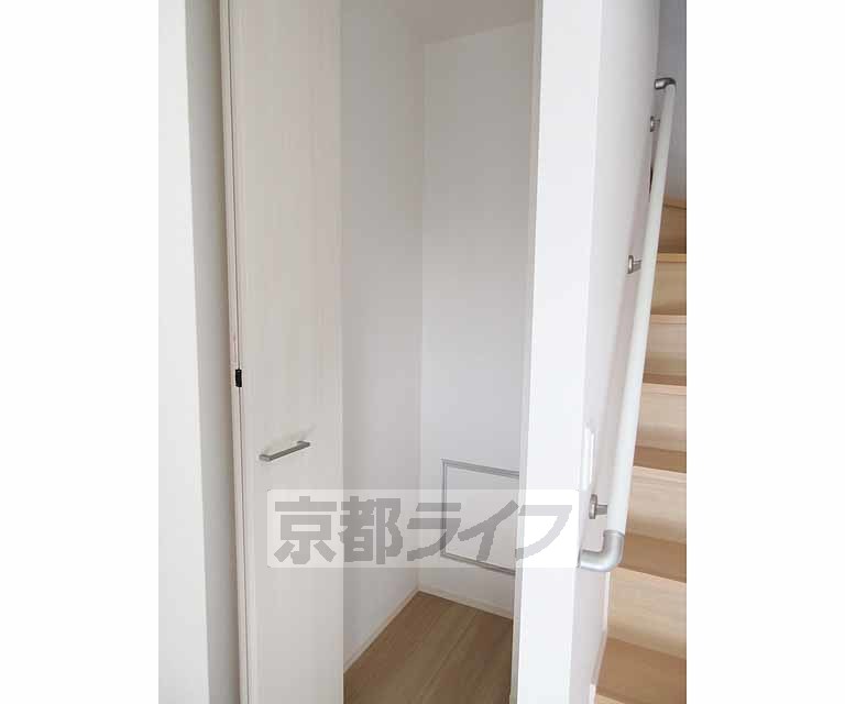 収納　玄関に収納があります・