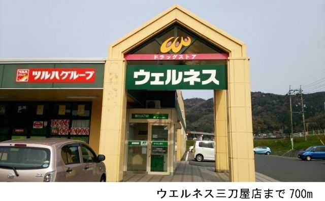ドラックストア　ウエルネス三刀屋店（ドラッグストア）まで700m